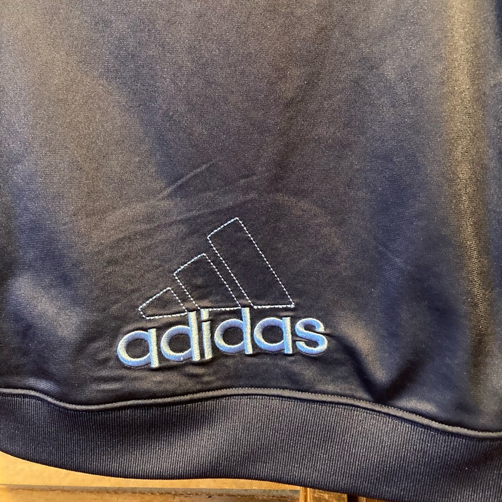 Adidas Navy Blue & Light Blue Jacket - Picture 12 of 12